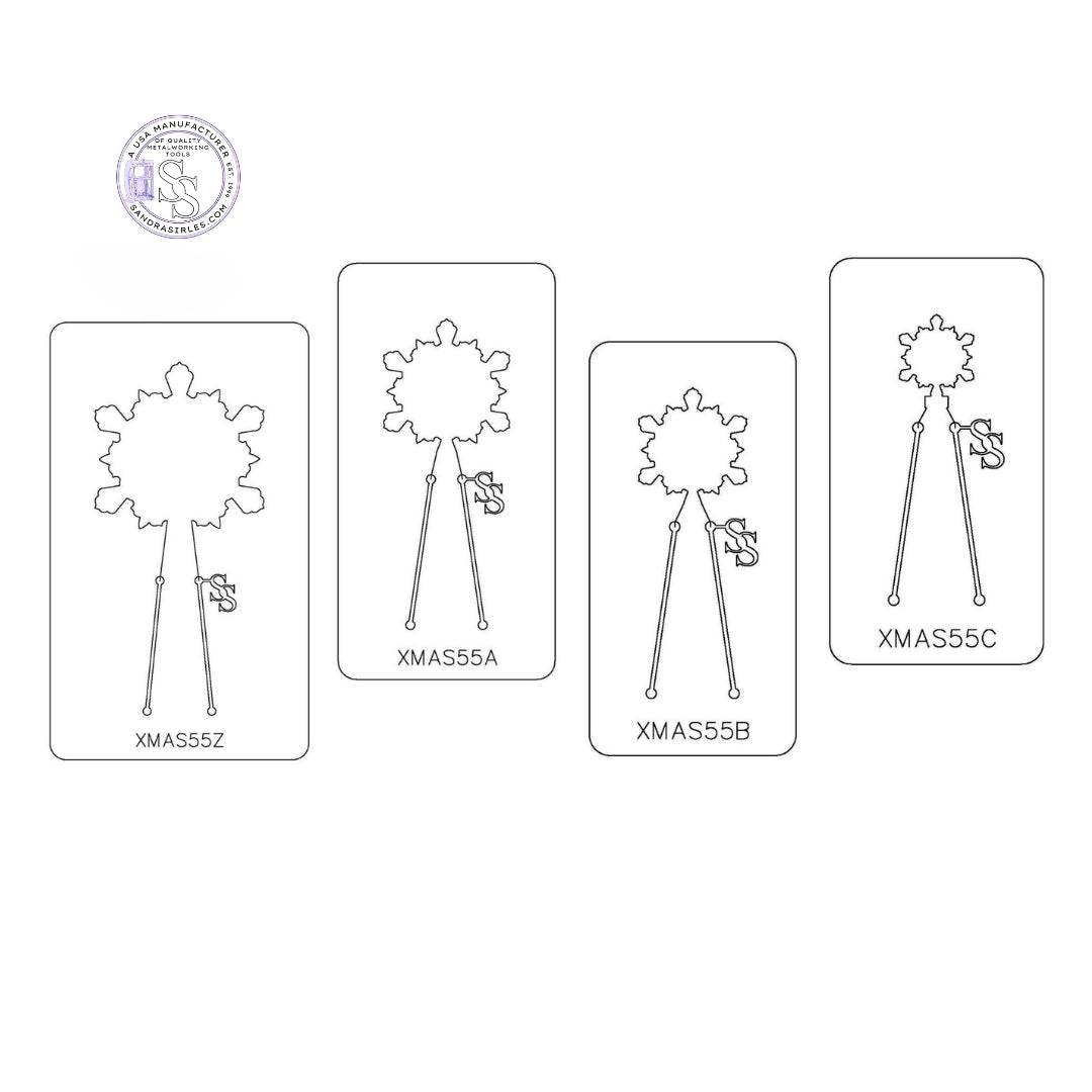 PANCAKE DIE XMAS55 SNOWFLAKE 7